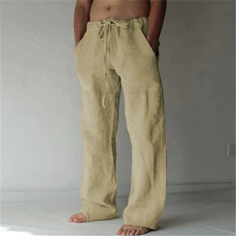 Hosea® | Men'S Baggy Linen Trousers