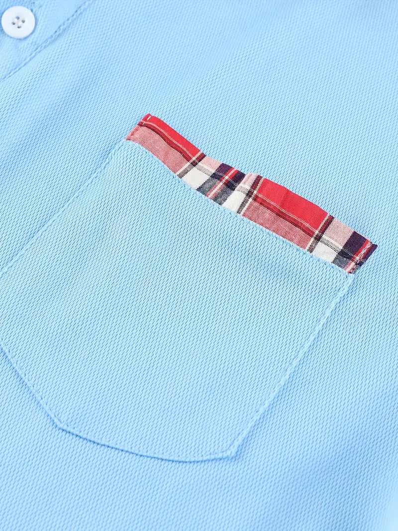 Curtis® | Casual Button-Up With V-Neck For Men