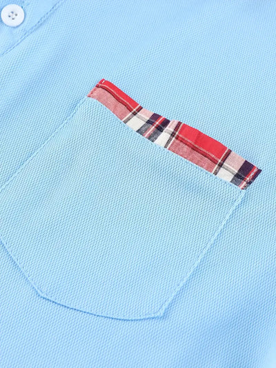 Curtis® | Casual Button-Up With V-Neck For Men