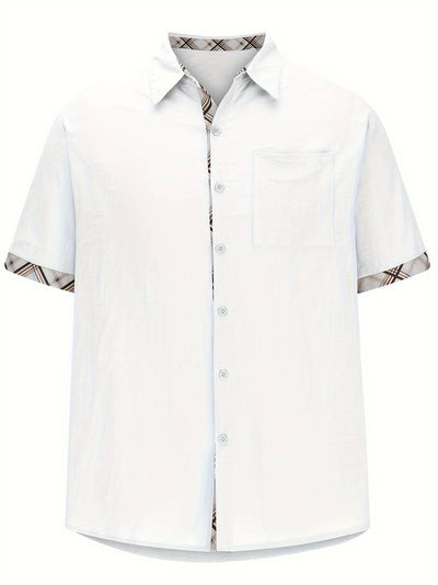 Luella® | Stylish Traditional Shirt With Checkered Graphic Print