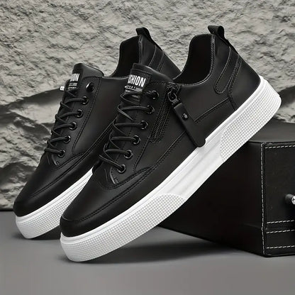 Julian® | Leather Sneakers With Zip Detail