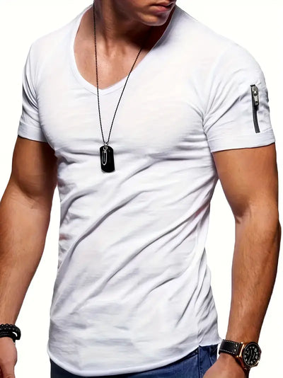 Lizette® | Casual V-Neck T-Shirt For Men