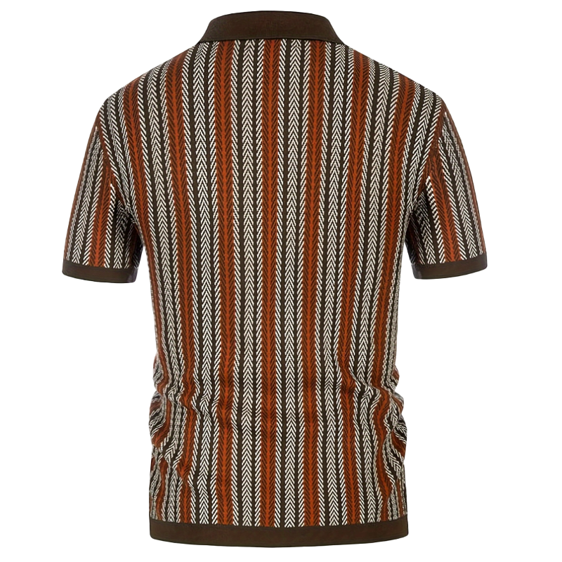 Tom | Men'S Summer Fashion Knitted Short Sleeve Shirt