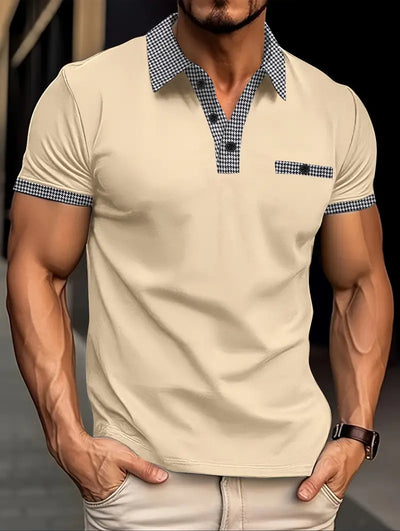 Lysander® | Casual, Buttoned Short-Sleeved Shirt For Men