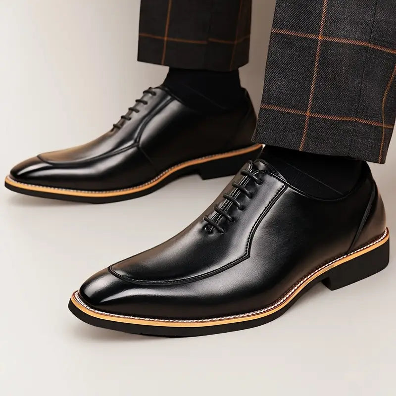 Emilio® | Cambridge Genuine Leather Dress Shoes