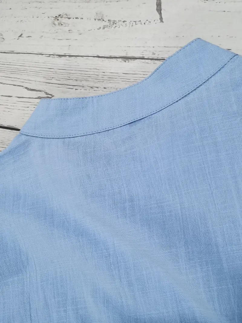 Declan® | Summer Shirt With Short Sleeve Closure For Men