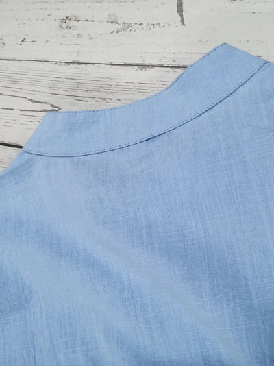 Declan® | Summer Shirt With Short Sleeve Closure For Men