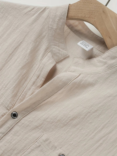 Nigel | Casual short-sleeved button-down shirt
