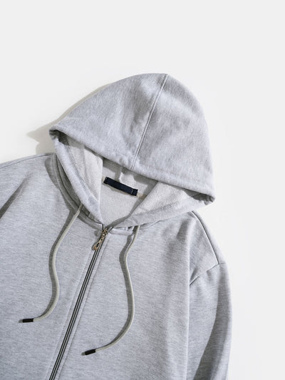 Tanner | Basic Zip Through Hoodie