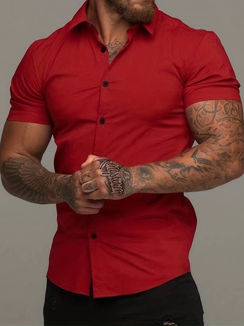 Louella® | Casual Short Sleeve Shirt For Men