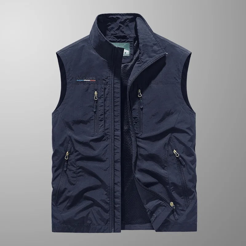 Justin® | Breathable Cargo Vest With Multiple Pockets