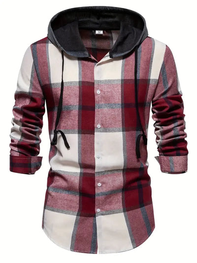 Longino® | Stylish Lightweight Hooded Shirt For Men