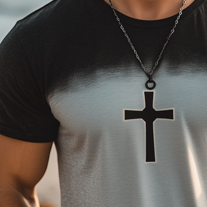 Ken | Men'S Summer Casual Colorblock Printed Short Sleeve T-Shirt