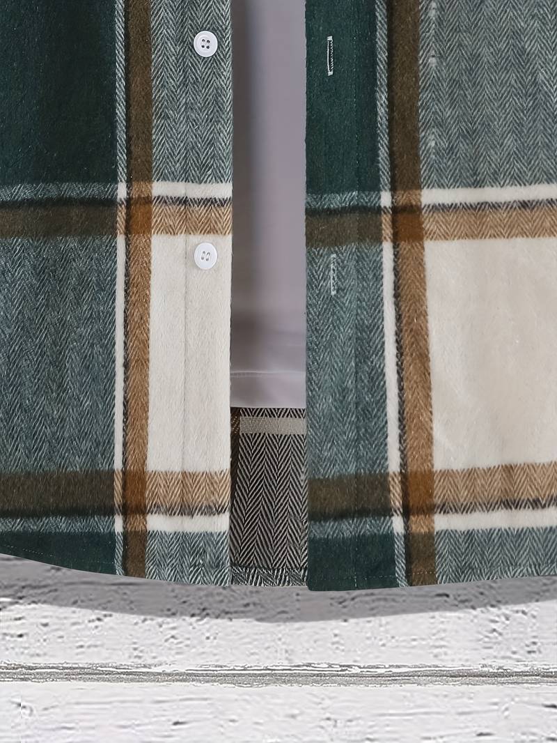 Remigio® | Chic Checked Shirt For Men