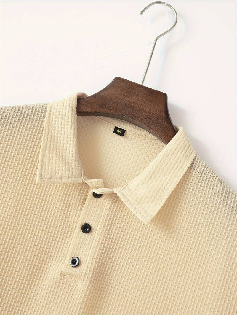 Macaria® | Solid Leisure Golf Shirt For Men