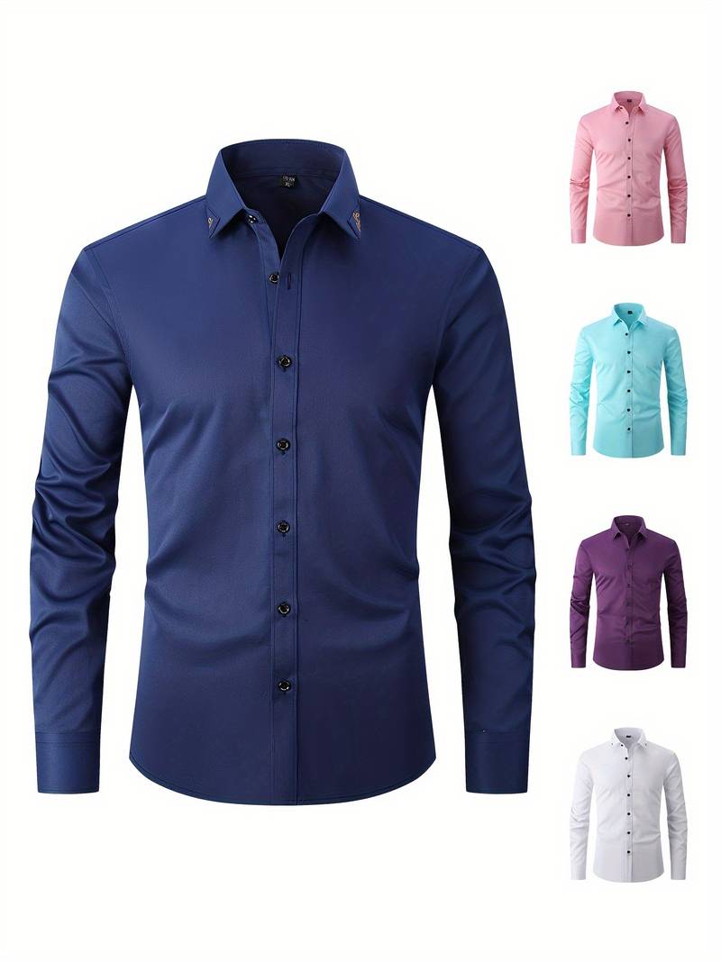 Lissa® | Long Sleeve Buttons For Men