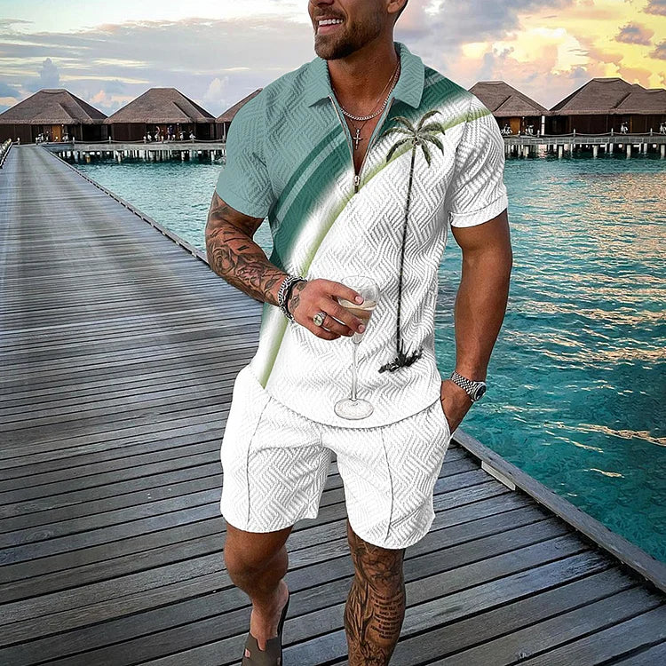 Zachary® | Luxury Summer Set Palm With Strip