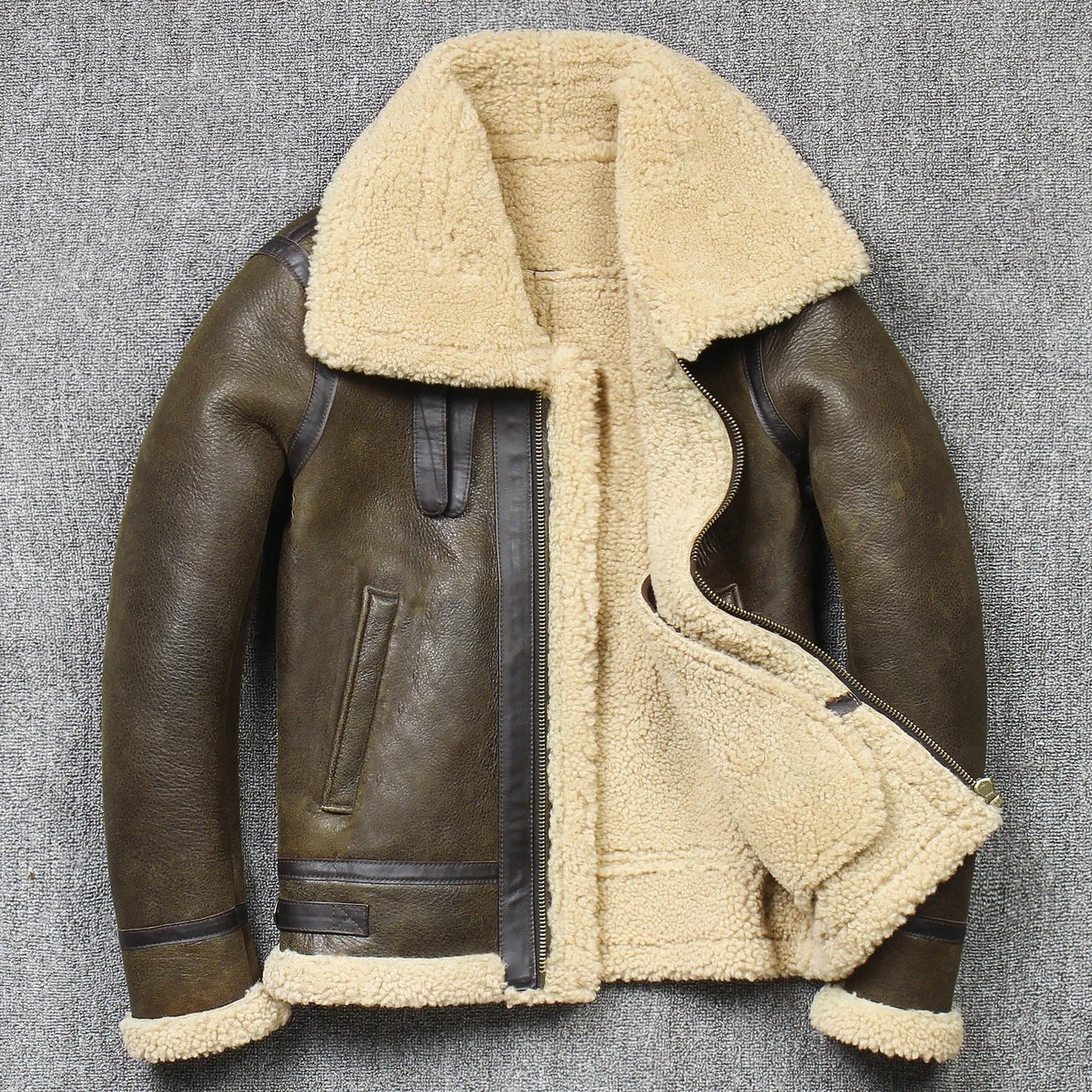 Felipe® | Lined Leather Jacket