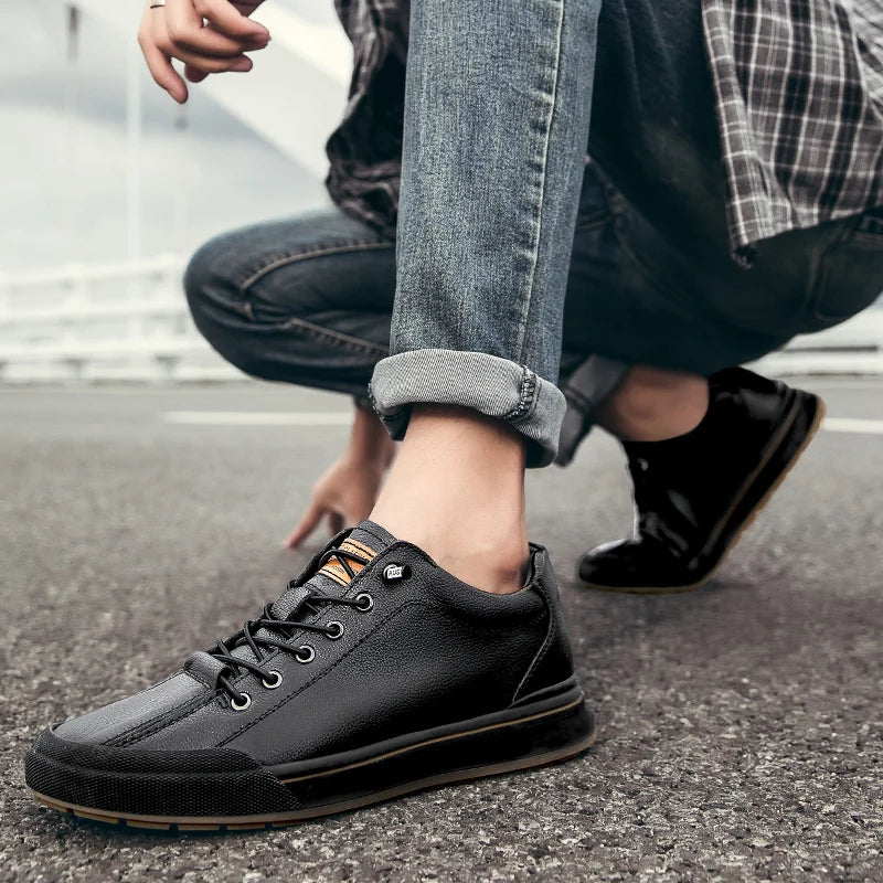 Araceli® | Genuine Leather Sneakers