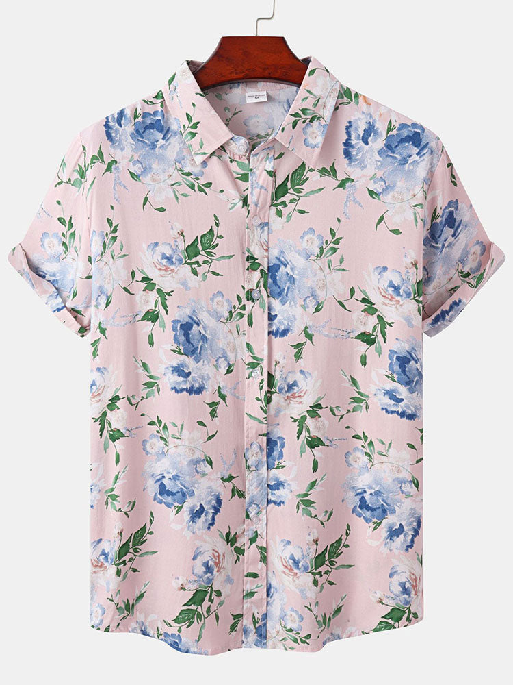 Arman® | Floral Print Button Up Shirt