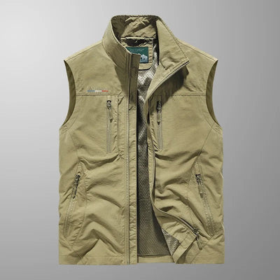 Justin® | Breathable Cargo Vest With Multiple Pockets
