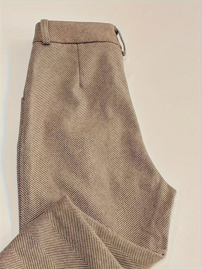Jedediah® | Fitted Herringbone Pants