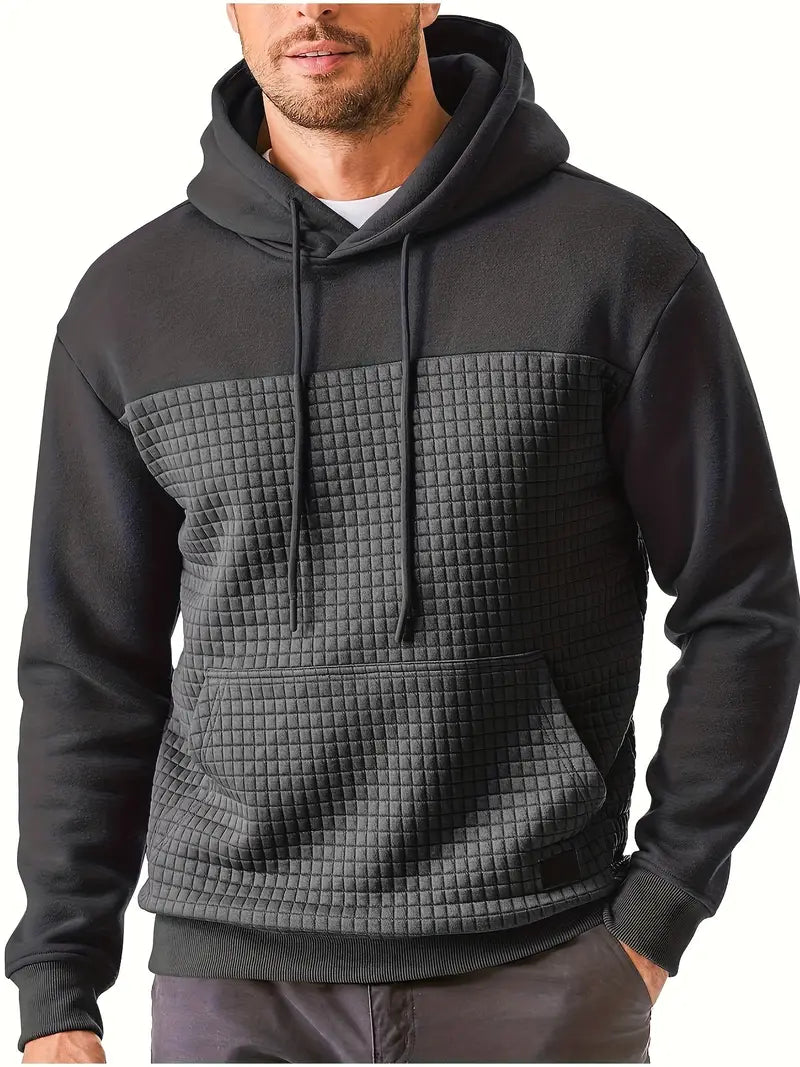 Mack | Textured Knit Hoodie