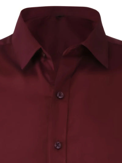 Omar | Elegant long-sleeved button-down shirt