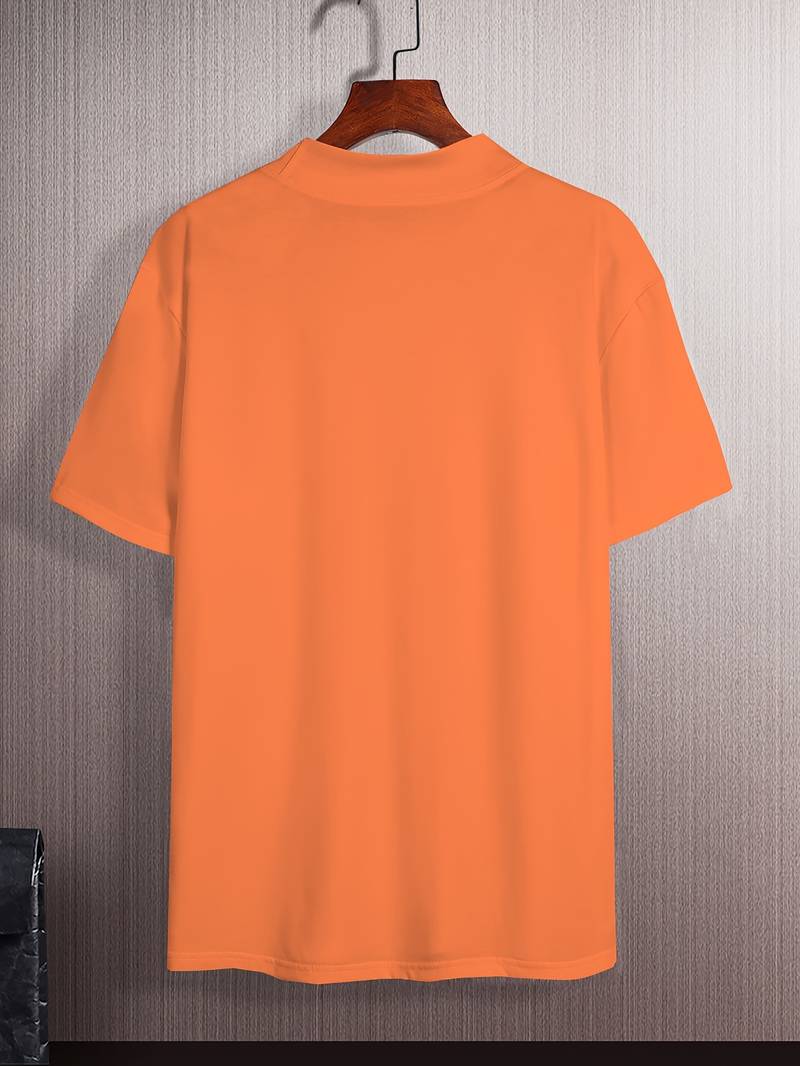 Eddy® | Elegant T-Shirt With A High Collar