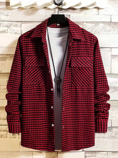 Finley® | Retro Checked Casual Shirt For Men
