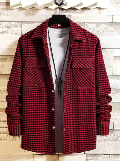 Finley® | Retro Checked Casual Shirt For Men