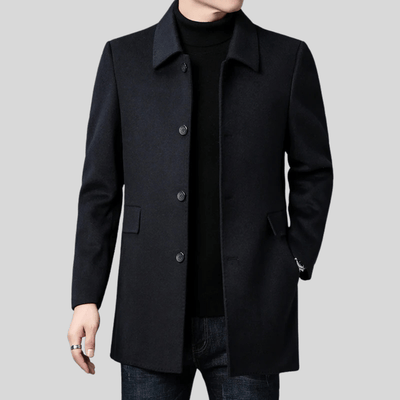 Cuauhtémoc | Timeless single-breasted coat in a classic cut