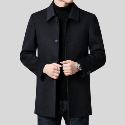 Cuauhtémoc | Timeless single-breasted coat in a classic cut