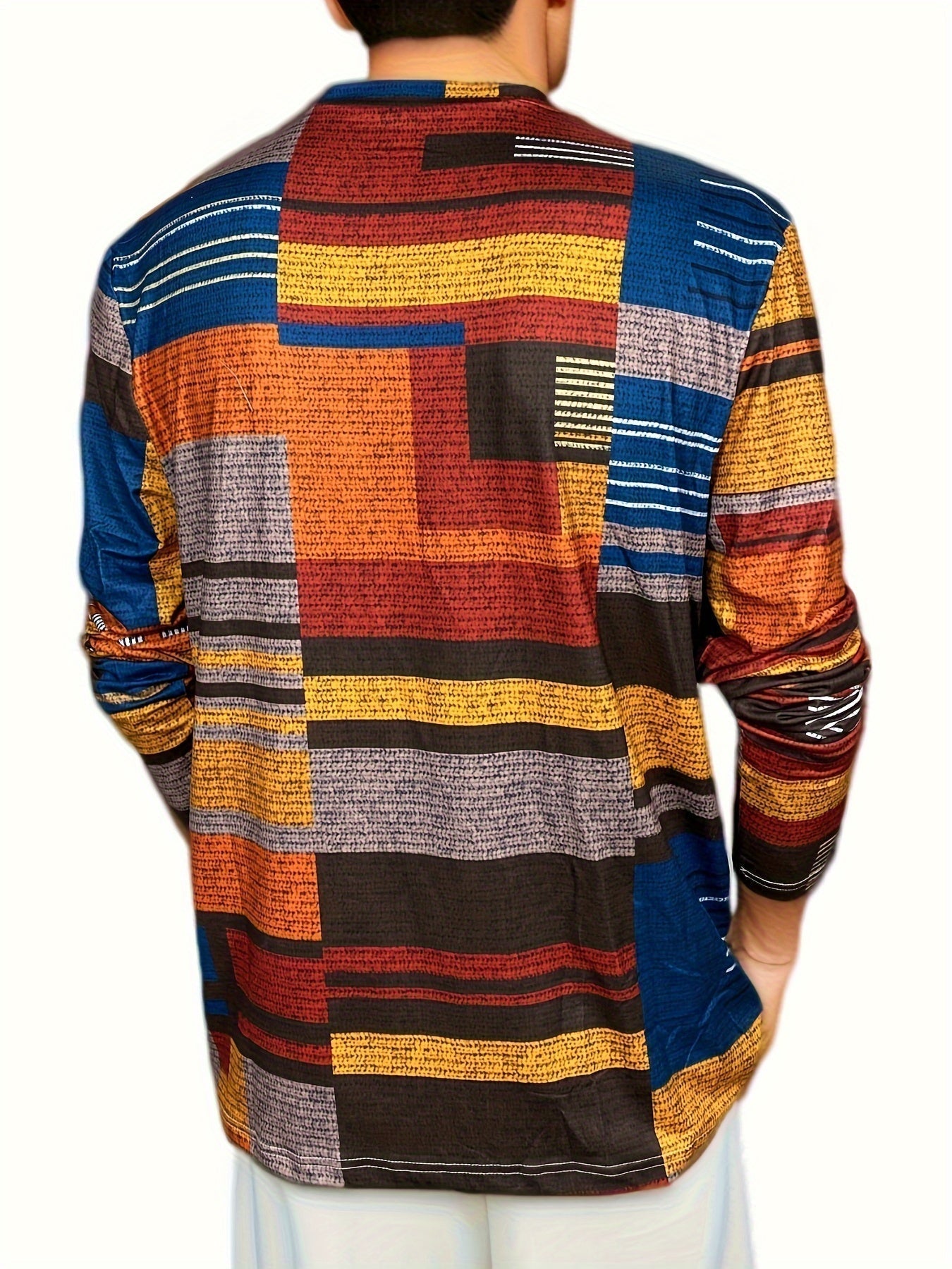 Marcel | Long-sleeved color-block T-shirt