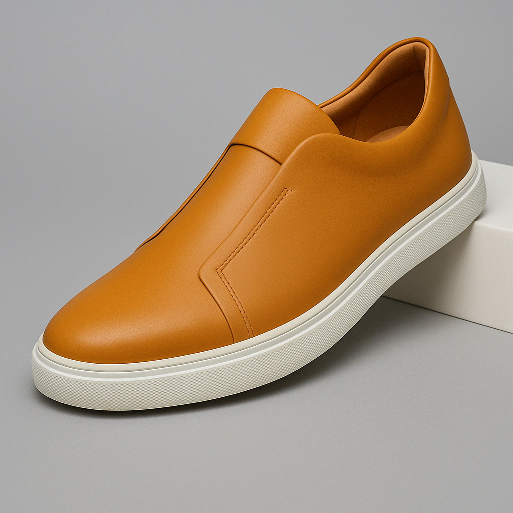 Malachi | Elegant Leather Slip-On Shoes
