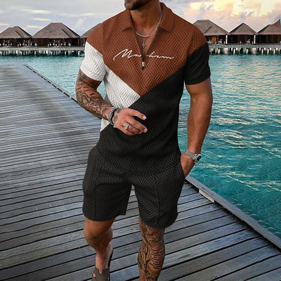 Winston® | Multicolored Luxury Summer Set With Print