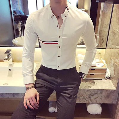 Vianey | Elegana - Slim Fit Dress Shirt