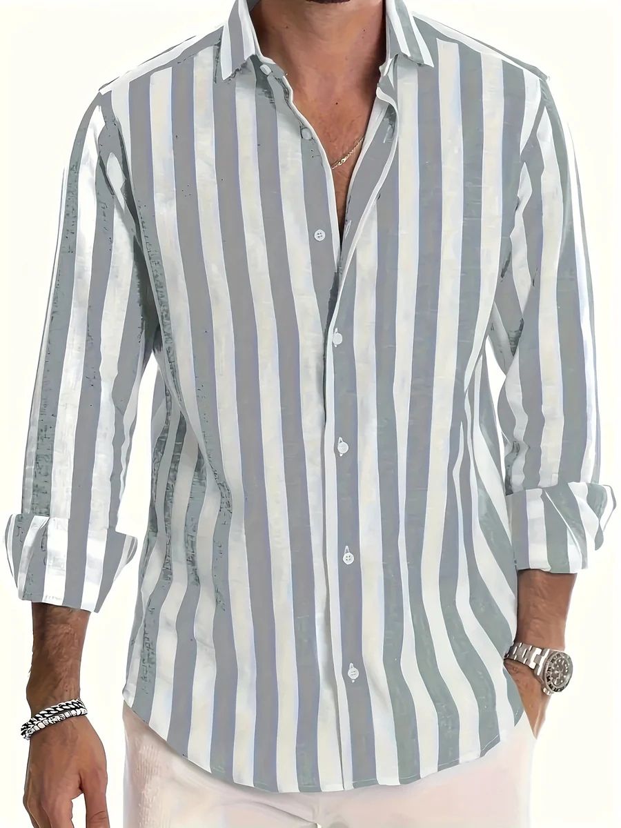 Kelvin® | Summer Striped Shirt