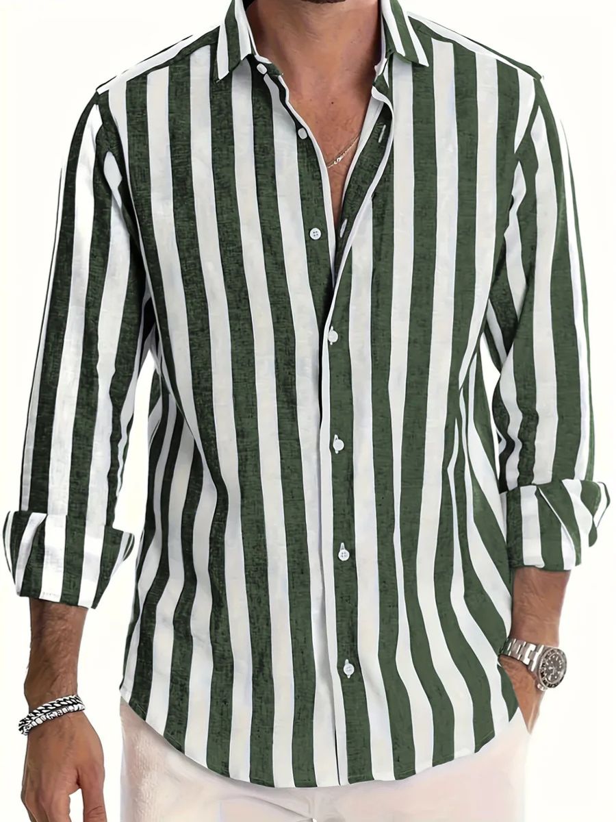 Cyrus | Striped Summer Shirt