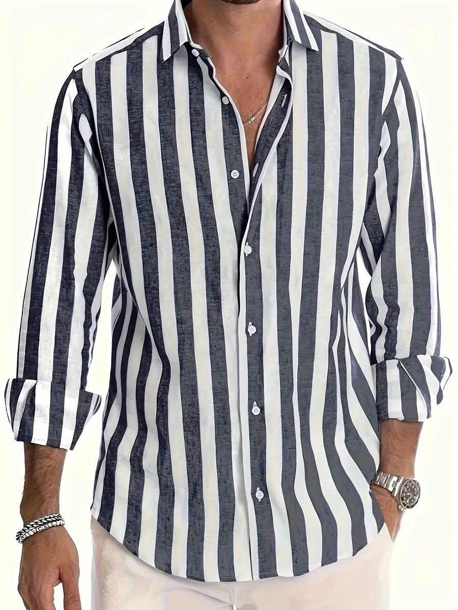 Cyrus | Striped Summer Shirt