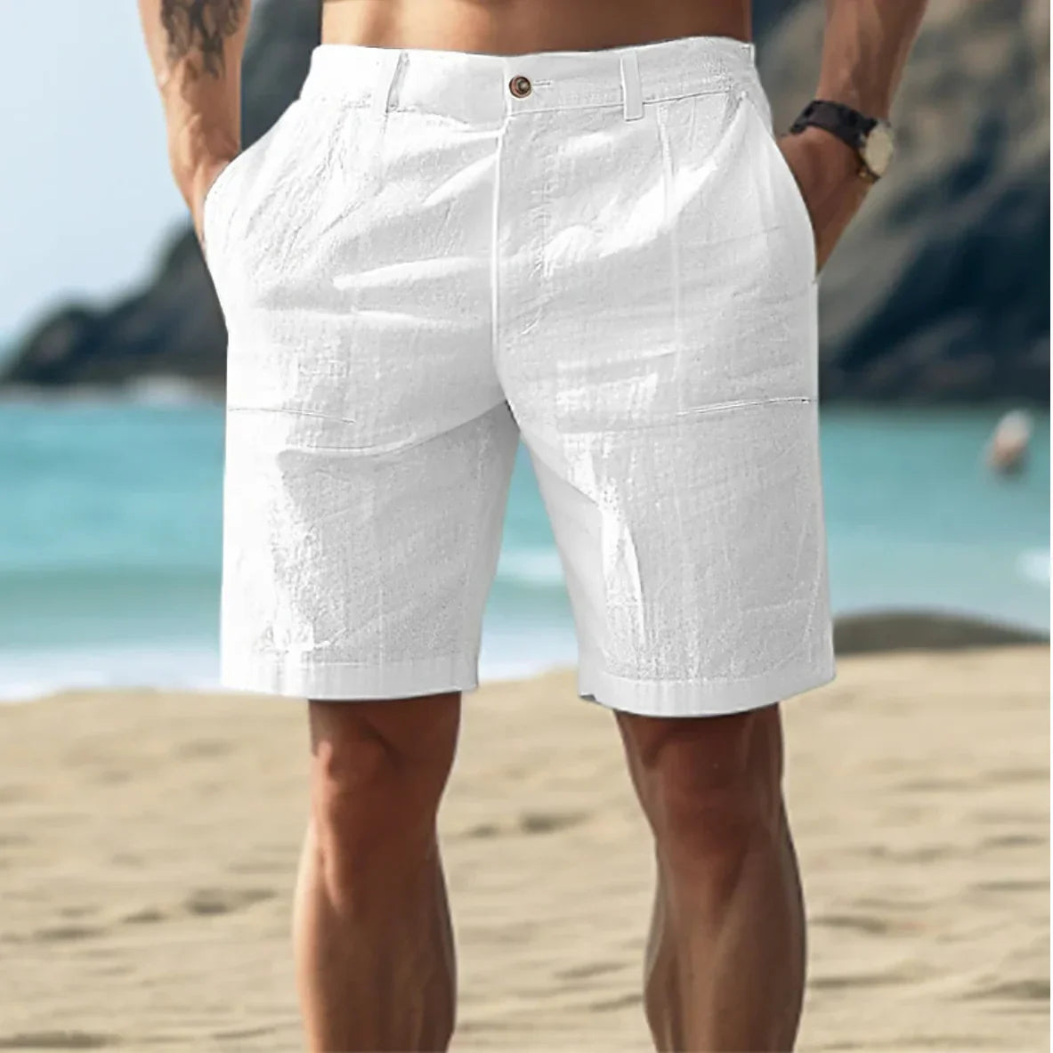 Camden® | Elegant Summer Shorts Made Of Linen
