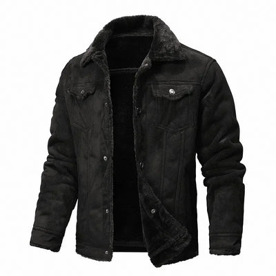 Huxley® | Elegant, Warm Plush Jacket For Men