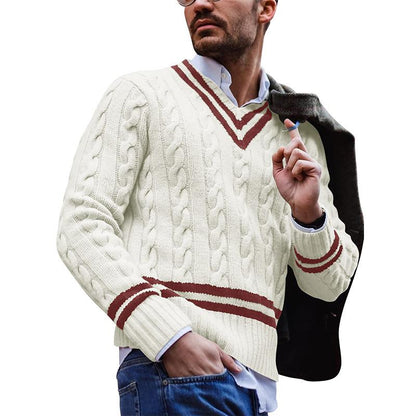 Fraser® | Elegant Knitted Sweater With A V-Neck