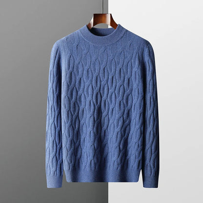 Jamal® | Elegant Winter Sweater For Men Made Of Knit