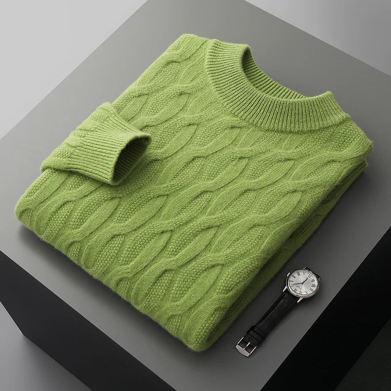 Jamal® | Elegant Winter Sweater For Men Made Of Knit