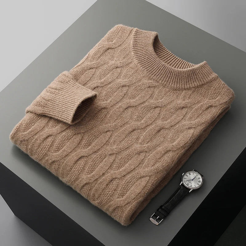 Jamal® | Elegant Winter Sweater For Men Made Of Knit