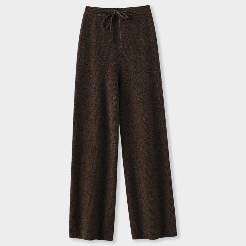 Arly® | Elena Romano Cashmere Wide-Leg Pants