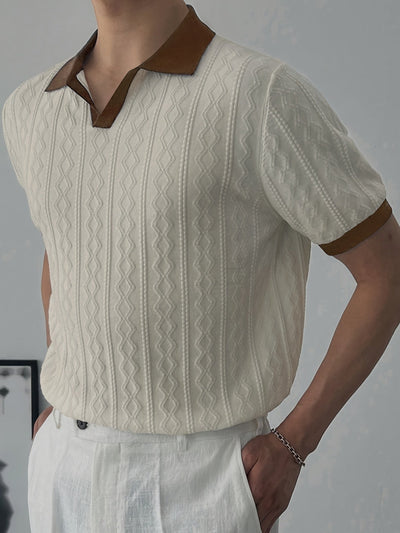Agustín | Knit Polo Shirt – Old Money Shirts for Men