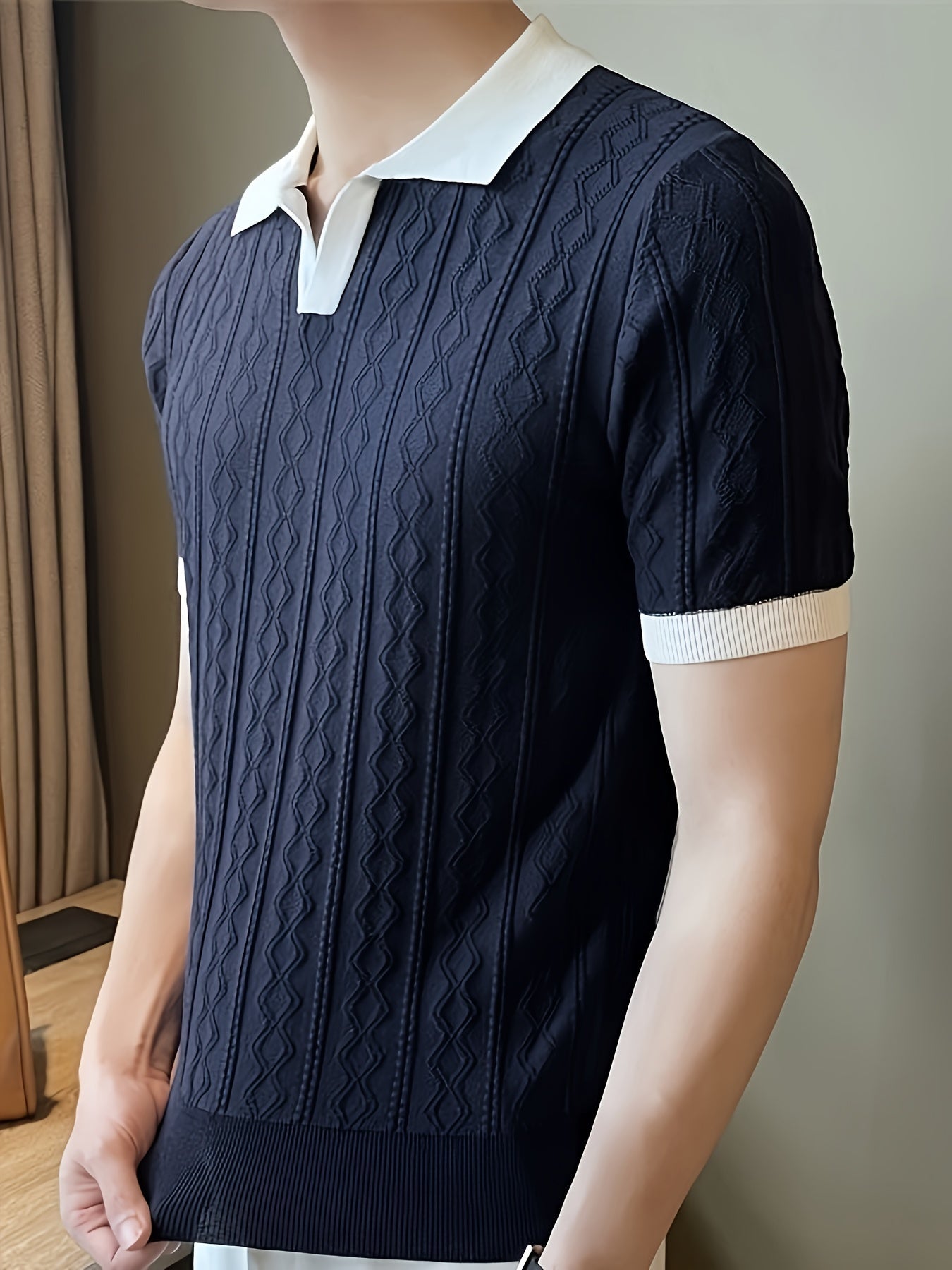 Agustín | Knit Polo Shirt – Old Money Shirts for Men