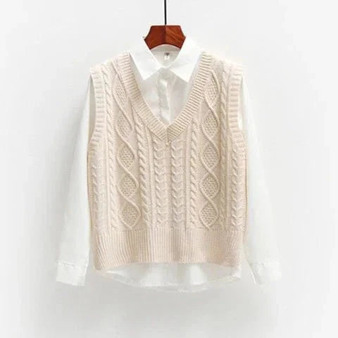 Kenzo | Elsbeth – Cable-knit sweater cardigan